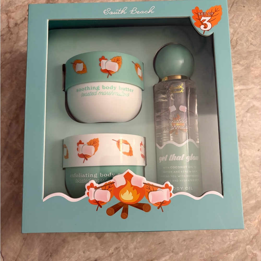 Toasted Marshmallow Exfoliating Body Set